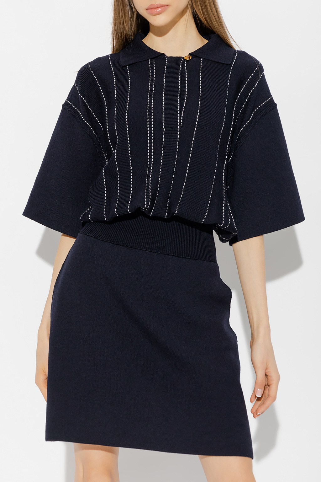 スカート FERRAGAMO 'Gancini' buckle dress Ferragamo Gancini buckle dress - Black - Women | 0759663BLACK